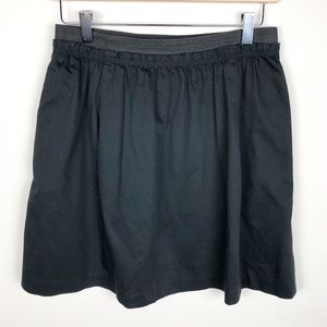 Odille Black Circle Mini Skirt Size 12
